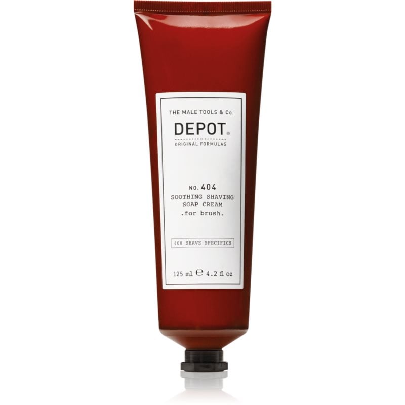 DEPOT 400 SHAVE SPECIFICS O. 404 SOOTHING SHAVING SOAP CREAM .for brush. успокояващ крем бръснене for brush