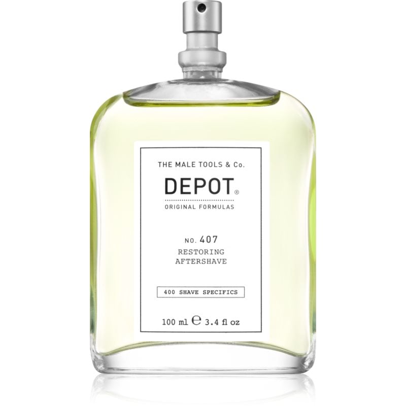 Depot No. 407 Restoring Aftershave освежаващ афтършейв
