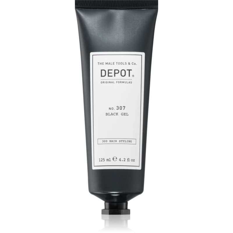 DEPOT 300 HAIR STYLING NO. 307 BLACK GEL стилизиращ гел за тъмна коса - Грижа за коса - Сравни цени от 1 магазин с безплатна доставка