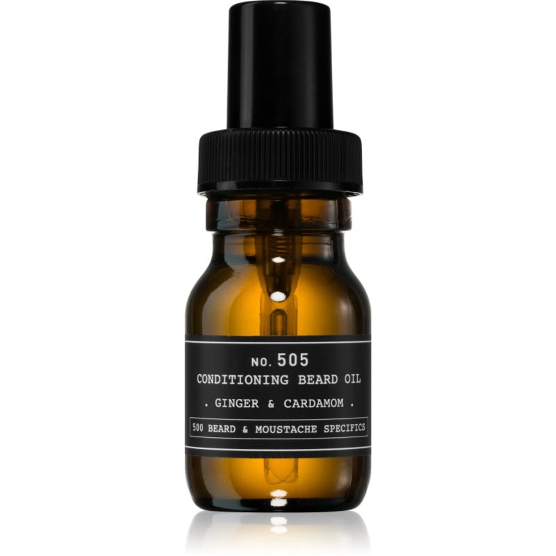 Depot No. 505 Conditioning Beard Oil олио за брада Ginger & Cardamom - Грижа за коса - Сравни цени от 1 магазин с безплатна доставка