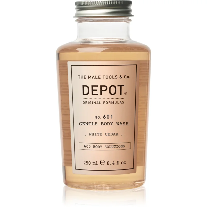 Depot 600 BODY SOLUTIONS NO. 601 GENTLE BODY WASH душ гел за мъже White Cedar - Грижа за тяло - Сравни цени от 1 магазин с безплатна доставка