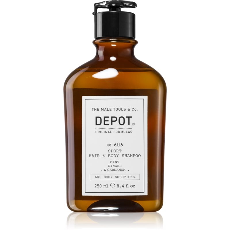 DEPOT 600 BODY SOLUTIONS NO. 606 SPORT HAIR & BODY шампоан за коса и тяло - Грижа за коса - Сравни цени от 1 магазин с безплатна доставка
