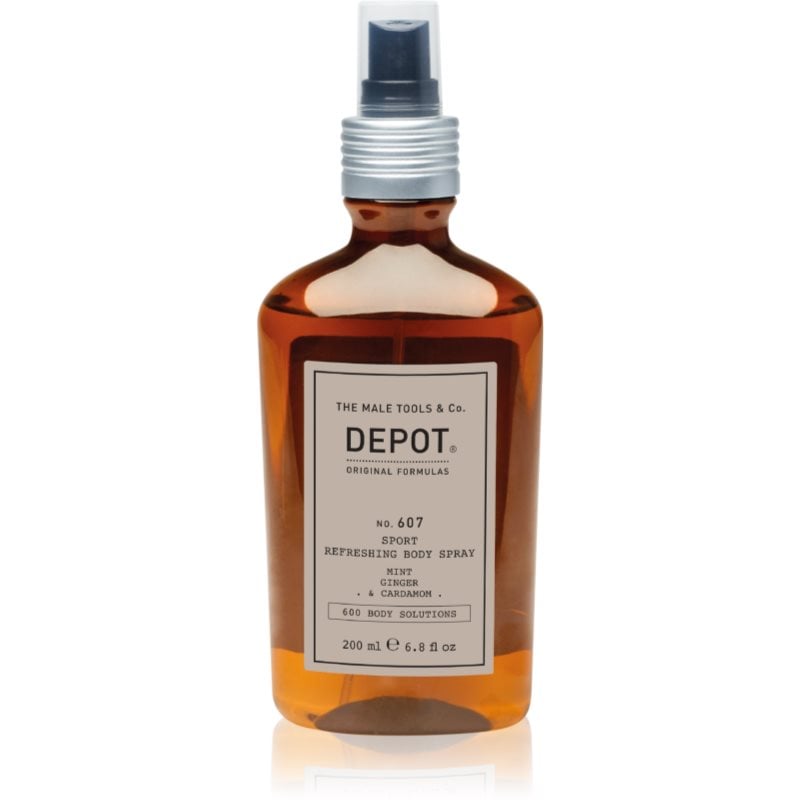DEPOT 600 BODY SOLUTIONS NO. 607 SPORT REFRESHING BODY SPRAY освежаващ спрей за тяло за мъже