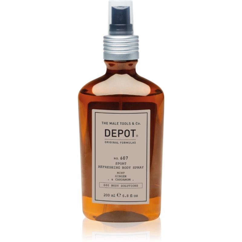 DEPOT 600 BODY SOLUTIONS NO. 607 SPORT REFRESHING BODY SPRAY освежаващ спрей за тяло за мъже - Грижа за тяло - Сравни цени от 1 магазин с безплатна доставка