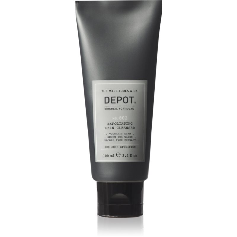 Depot Depot 800 SKIN SPECIFICS NO. 802 EXFOLIATING SKIN CLEANSER ексфолиращ почистващ гел за мъже - Мъжки парфюм 100мл - Сравни цени от 1 магазин с безплатна доставка