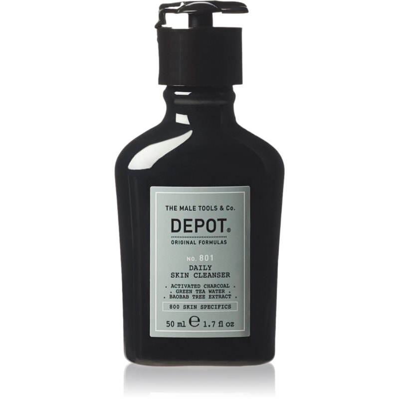 Depot No. 801 Daily Skin Cleanser почистващ гел за всички типове кожа на лицето - Грижа за лице - Сравни цени от 2 магазина с безплатна доставка