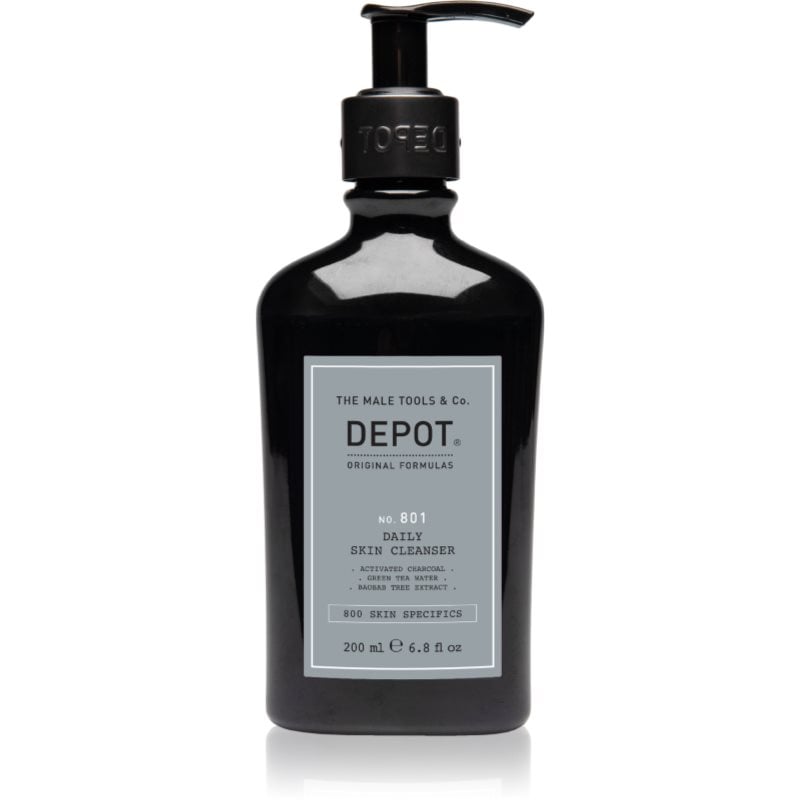 DEPOT 800 SKIN SPECIFICS NO. 801 DAILY SKIN CLEANSER почистващ гел за всички типове кожа на лицето