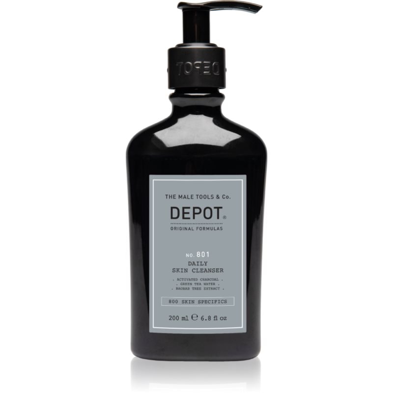 DEPOT 800 SKIN SPECIFICS NO. 801 DAILY SKIN CLEANSER почистващ гел за всички типове кожа на лицето - Грижа за лице - Сравни цени от 1 магазин с безплатна доставка