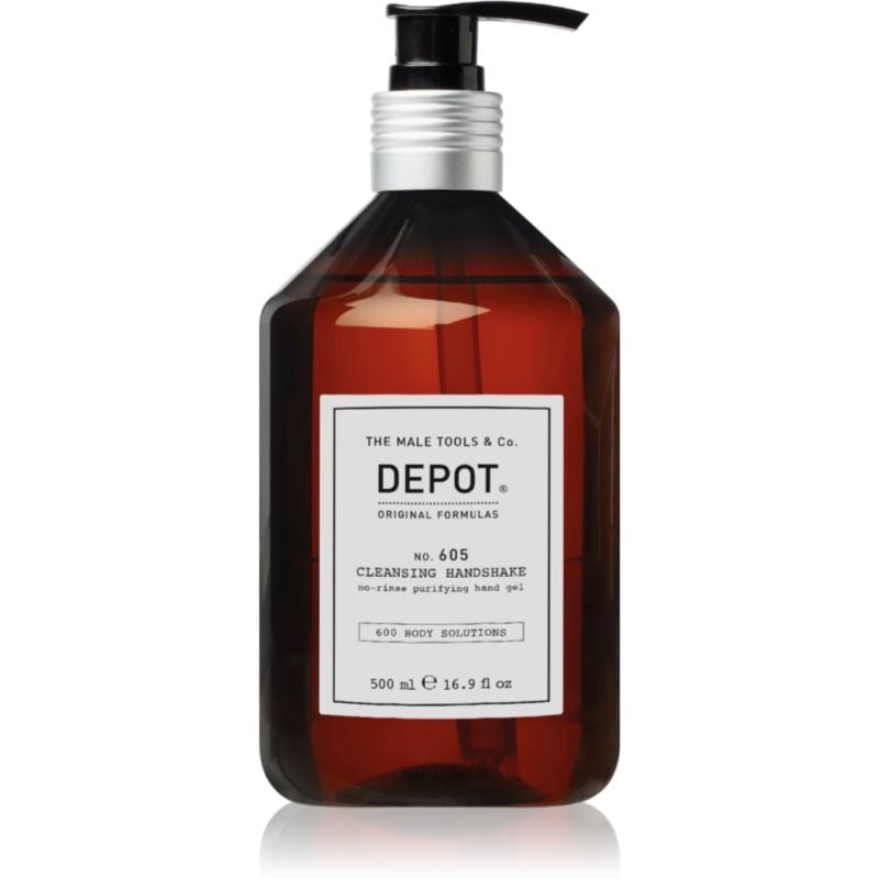 Depot 600 BODY SOLUTIONS NO. 605 CLEANSING HAND SHAKE почистващ гел за ръце