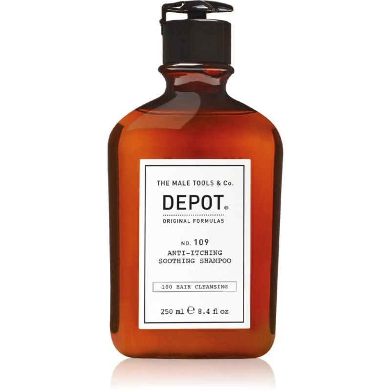 DEPOT 100 HAIR CLEANSING NO. 109 ANTI-ITCHING SOOTHING SHAMPOO успокояващ шампоан за всички видове коса