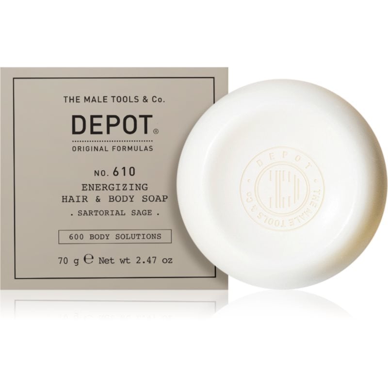 DEPOT 600 BODY SOLUTIONS NO. 610 ENERGIZING HAIR & BODY SOAP сапун за тяло и коса