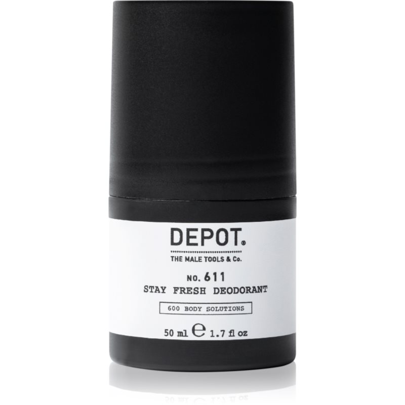 Depot DEPOT 600 BODY SOLUTIONS No. 611 STAY FRESH DEODORANT дезодорант - Унисекс парфюм 50мл - Сравни цени от 1 магазин с безплатна доставка