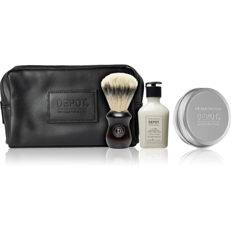 DEPOT COSMETICS SETS Luxury Shaving Kit комплект за бръснене за мъже - Комплект - Сравни цени от 1 магазин с безплатна доставка