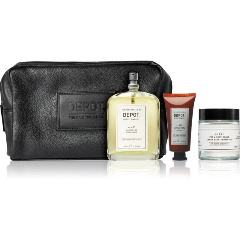 DEPOT COSMETICS SETS Specific Shave Treatment Set подаръчен комплект за мъже - Комплект - Сравни цени от 1 магазин с безплатна доставка