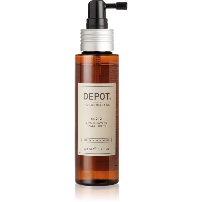 DEPOT 200 HAIR TREATMENTS NO. 212 INVIGORATING SCALP SERUM серум против косопад - Грижа за коса - Сравни цени от 1 магазин с безплатна доставка