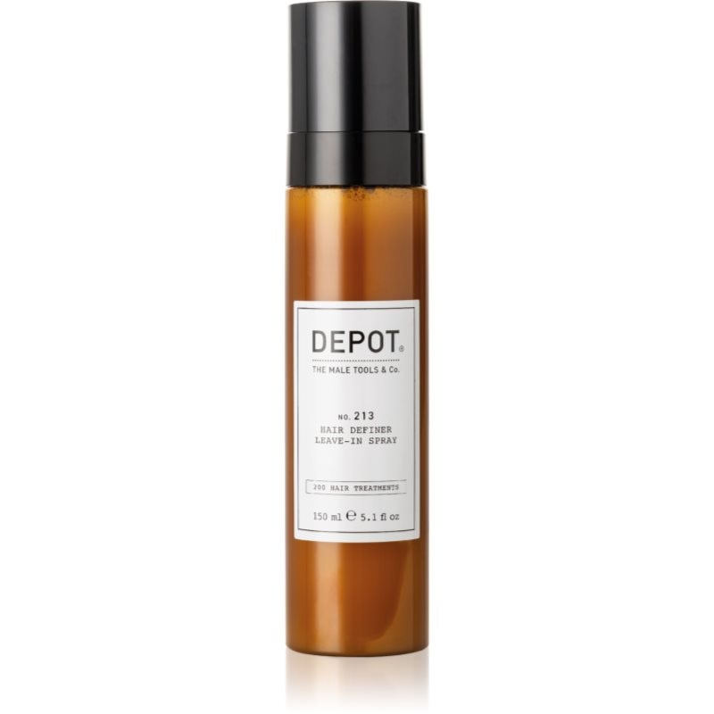 DEPOT 200 HAIR TREATMENTS NO.213 HAIR DEFINER LEAVE-IN SPRAY хидратиращ балсам в спрей - Грижа за коса - Сравни цени от 1 магазин с безплатна доставка