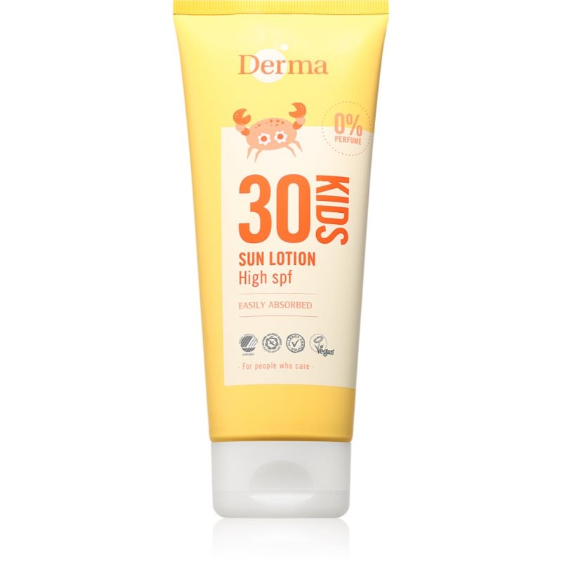 Derma Kids детско мляко за тен SPF 30 - Грижа за тяло - Сравни цени от 1 магазин с безплатна доставка