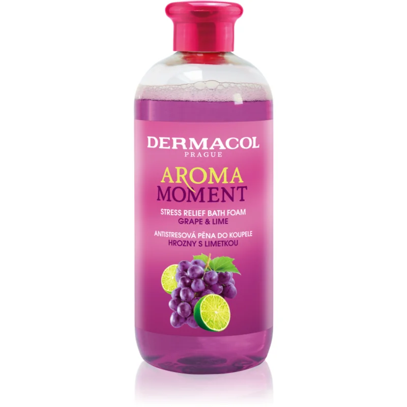 Dermacol Aroma Moment Grape & Lime антистрес пяна за вана