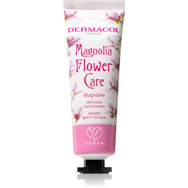 Dermacol Dermacol Flower Care Magnolia подхранващ крем за ръце с аромат на цветя - Унисекс парфюм 30мл - Сравни цени от 1 магазин с безплатна доставка