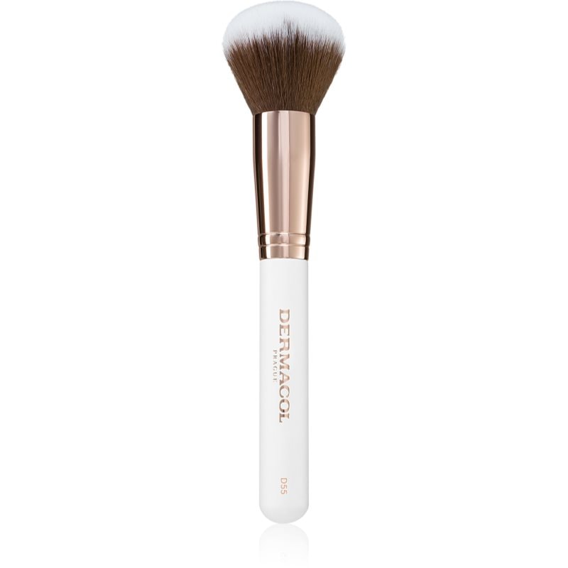 Dermacol Accessories Master Brush by PetraLovelyHair четка за пудра D55 Rose Gold - Грим - Сравни цени от 1 магазин с безплатна доставка