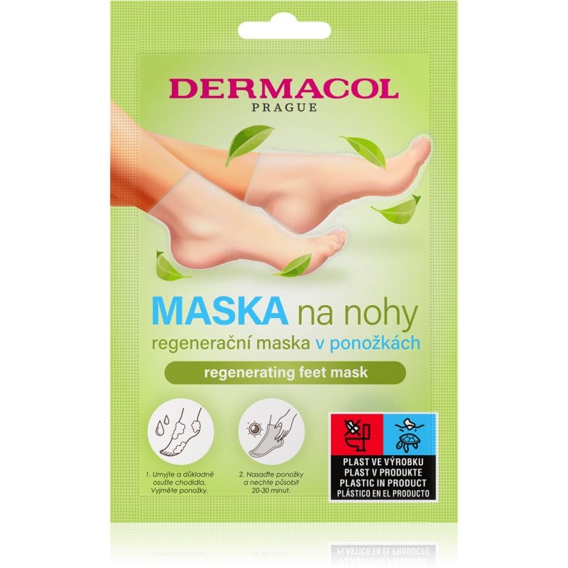 Dermacol Foot Mask хидратиращи чорапи с регенериращ ефект