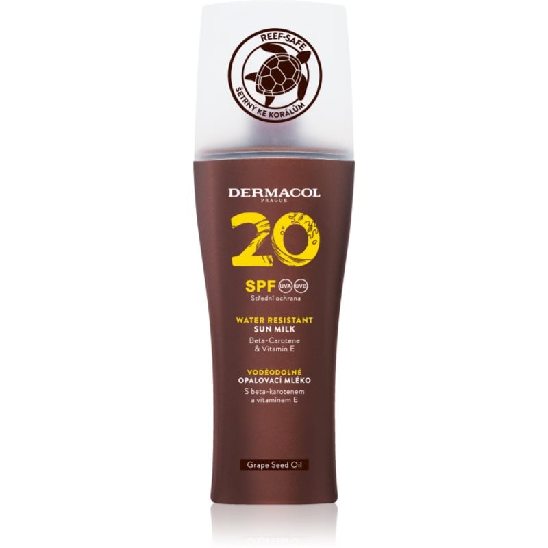 Dermacol Sun Water Resistant водоустойчив лосион за слънце в спрей SPF 20
