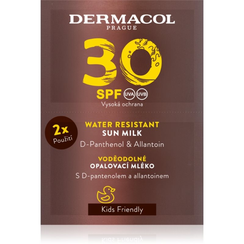 Dermacol Sun Water Resistant водоустойчив лосион за слънце SPF 30 2x - Грижа за тяло - Сравни цени от 1 магазин с безплатна доставка