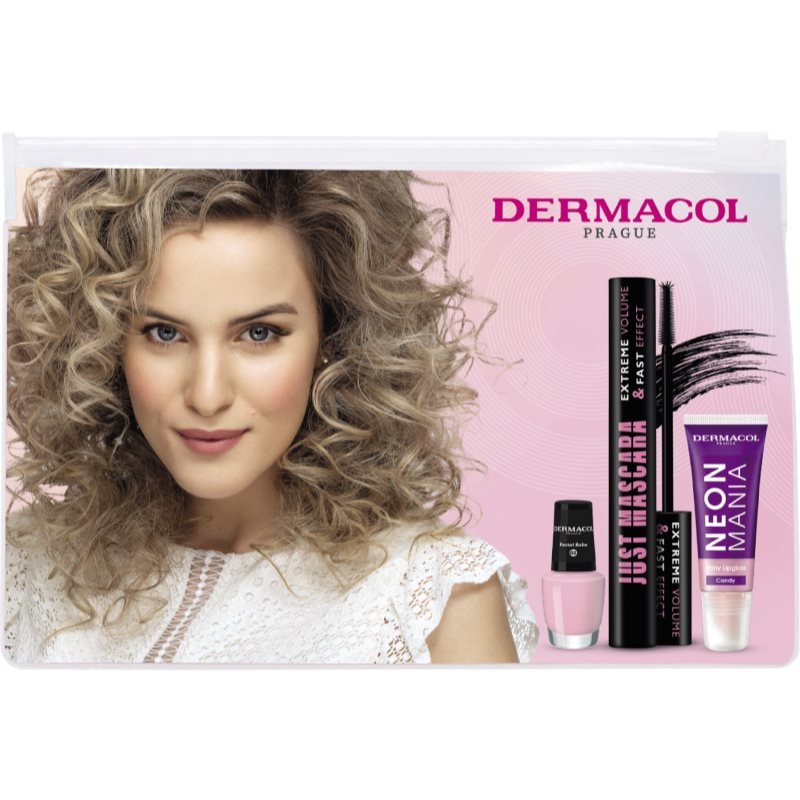 Dermacol Just Mascara подаръчен комплект за перфектен външен вид Black - Комплект - Сравни цени от 1 магазин с безплатна доставка