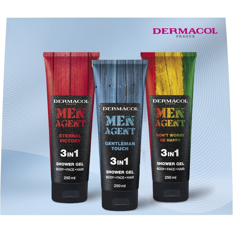 Dermacol Men Agent Mix подаръчен комплект под душа за мъже - Комплект - Сравни цени от 1 магазин с безплатна доставка