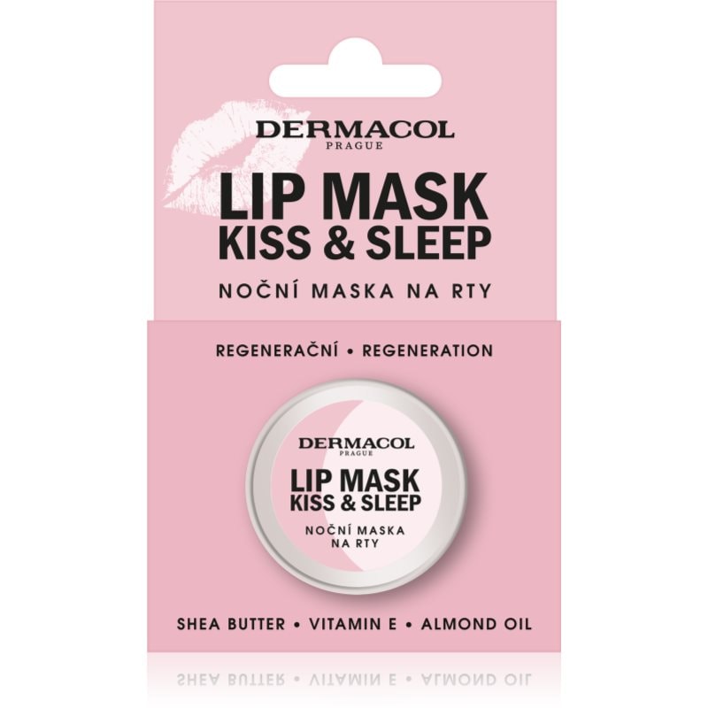 Dermacol Kiss & Sleep нощна маска за устни аромати White Chocolate - Грижа за лице - Сравни цени от 1 магазин с безплатна доставка