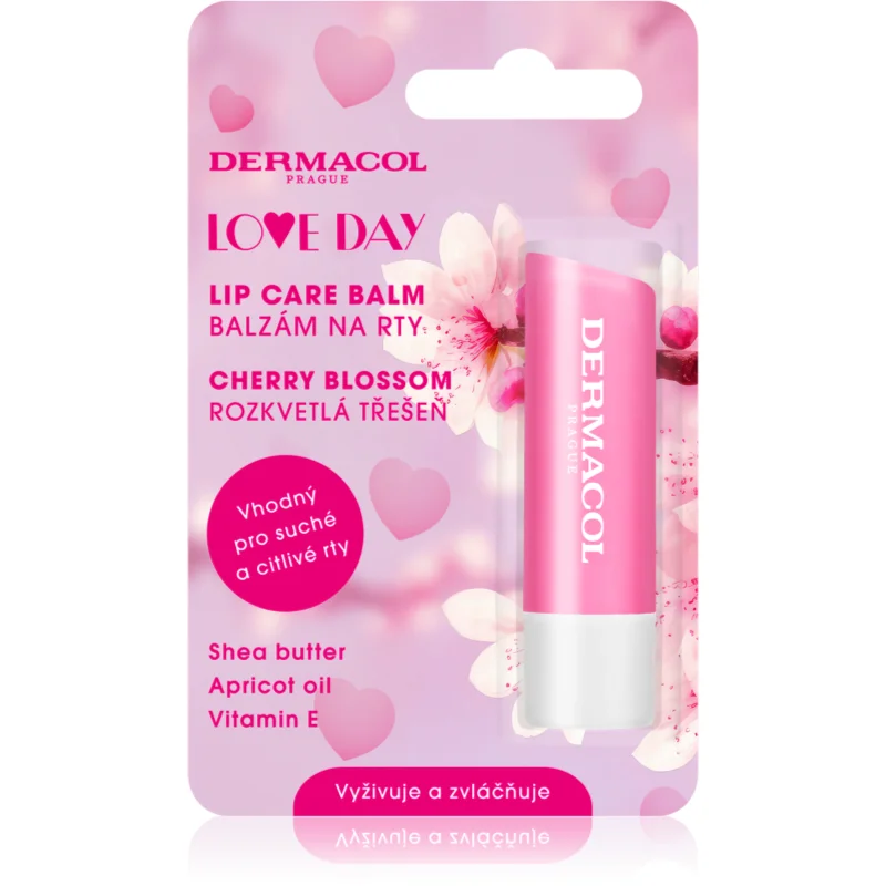 Dermacol Love Day балсам за устни вкус Cherry - Грижа за лице - Сравни цени от 1 магазин с безплатна доставка