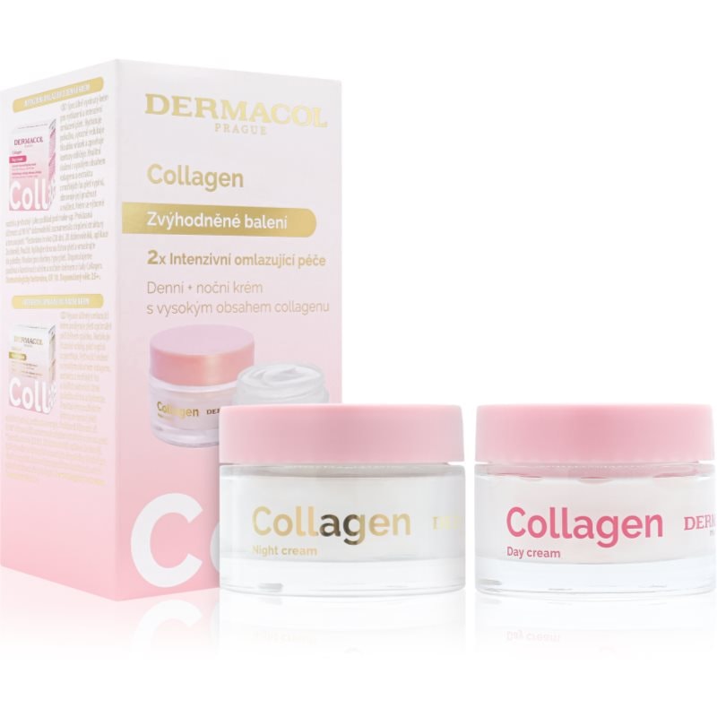 Dermacol Collagen комплект за гладка кожа на лицето 35+ - Комплект - Сравни цени от 1 магазин с безплатна доставка