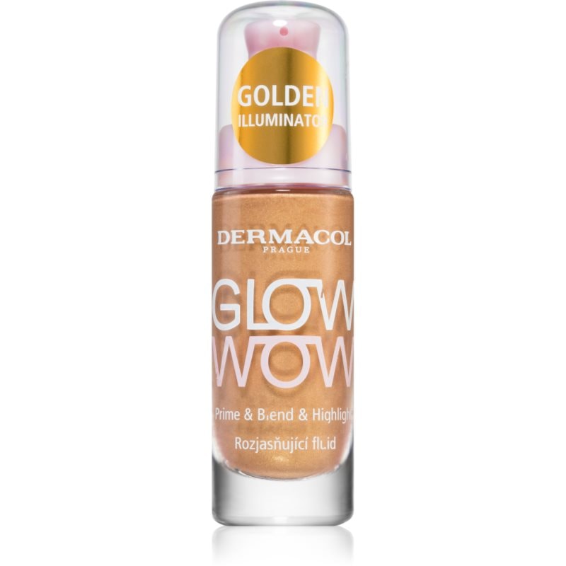 Dermacol GLOW WOW Golden Illuminator озаряващ флуид - Грим - Сравни цени от 1 магазин с безплатна доставка