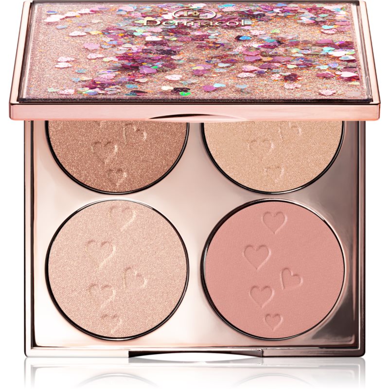 Dermacol Dermacol Compact Contour мултифункционална палитра за лице - Унисекс парфюм 10мл - Сравни цени от 1 магазин с безплатна доставка