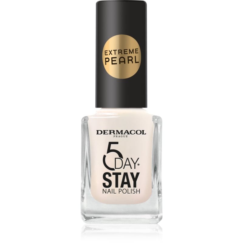 Dermacol 5 Day Stay Extreme Pearl лак за нокти перлен блясък