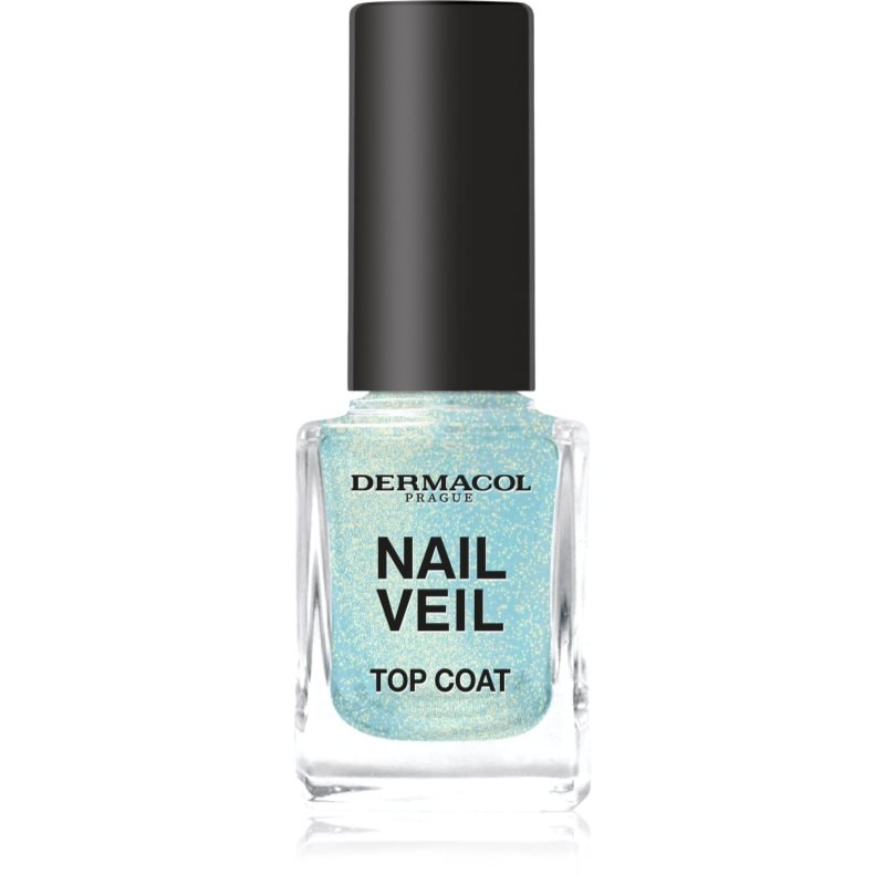 Dermacol Nail Veil горен лак за нокти с блестящи частици - Грим - Сравни цени от 1 магазин с безплатна доставка