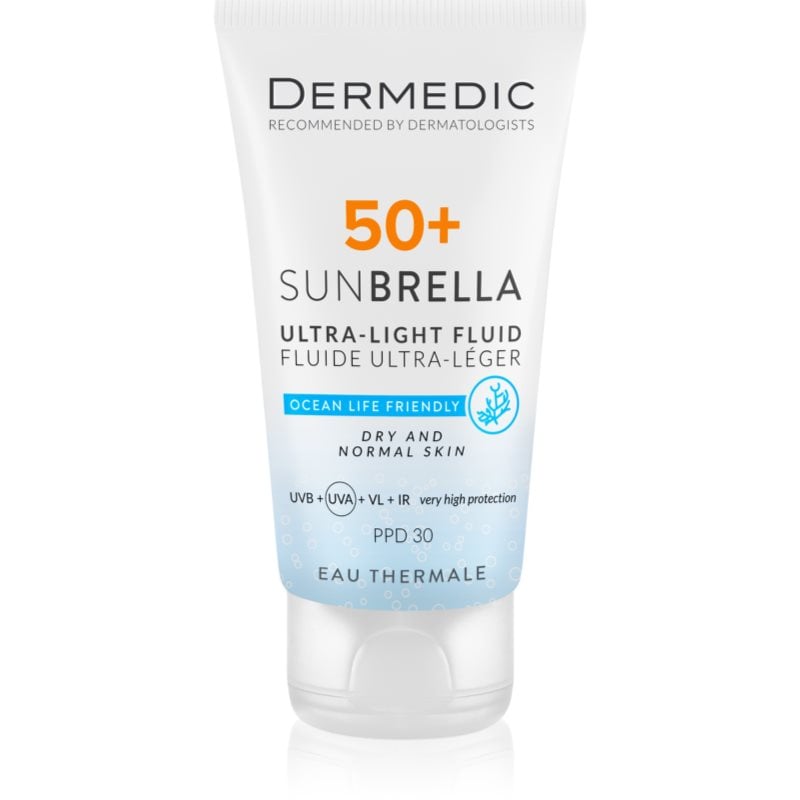 Dermedic Sunbrella емулсия за тен за суха кожа SPF 50+