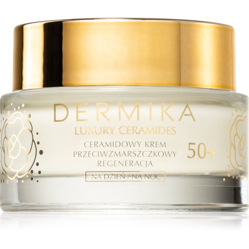 Dermika Luxury Ceramides регенериращ крем с церамиди 50+ - Грижа за лице - Сравни цени от 1 магазин с безплатна доставка