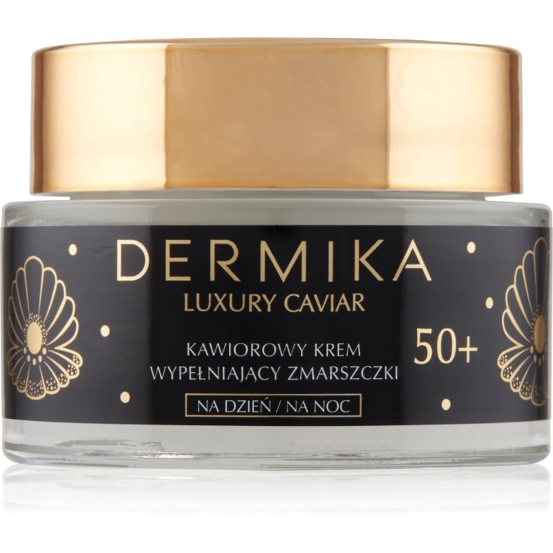 Dermika Luxury Caviar попълващ крем против бръчки 50+
