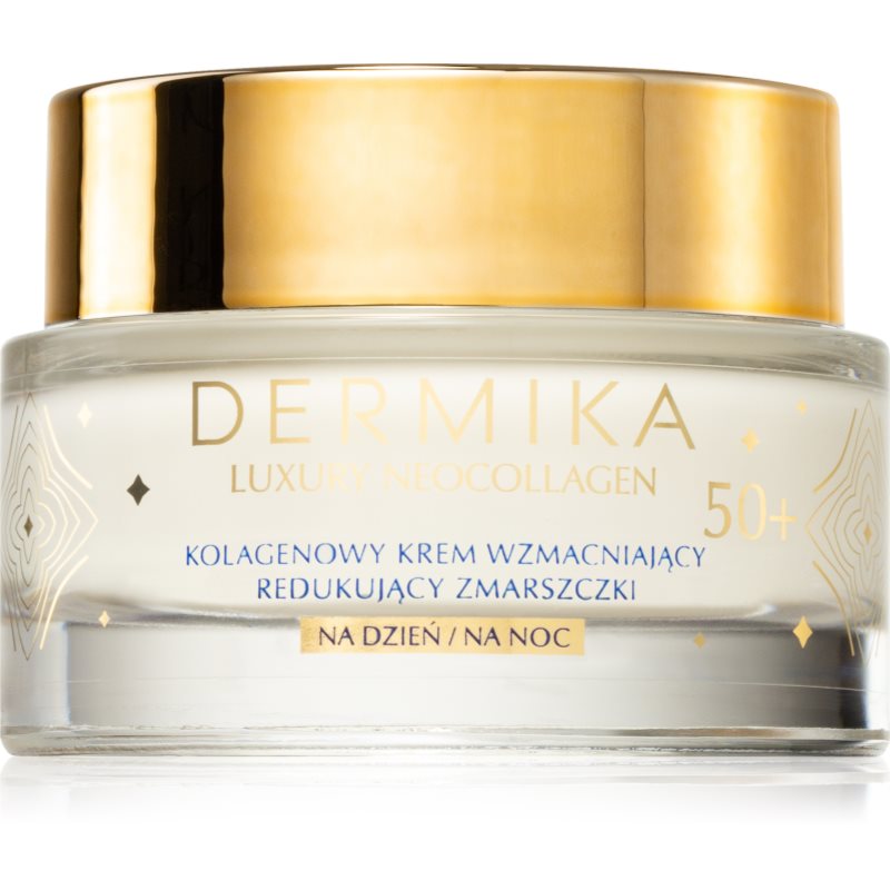 Dermika Luxury Neocollagen подсилващ крем 50+ - Грижа за лице - Сравни цени от 1 магазин с безплатна доставка