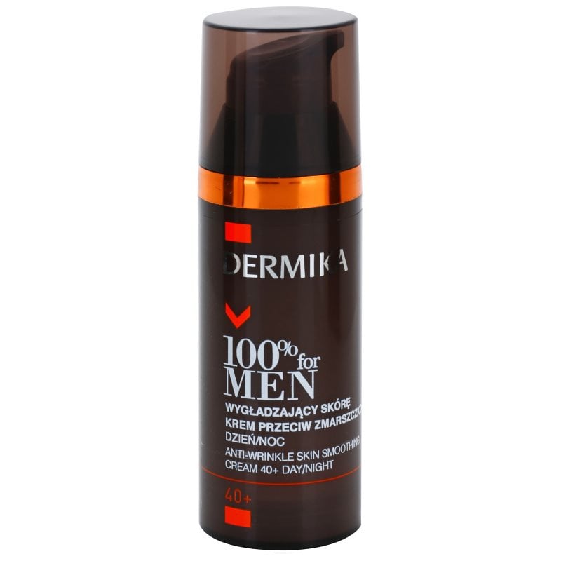 Dermika 100% for Men изглаждащ крем против бръчки 40+