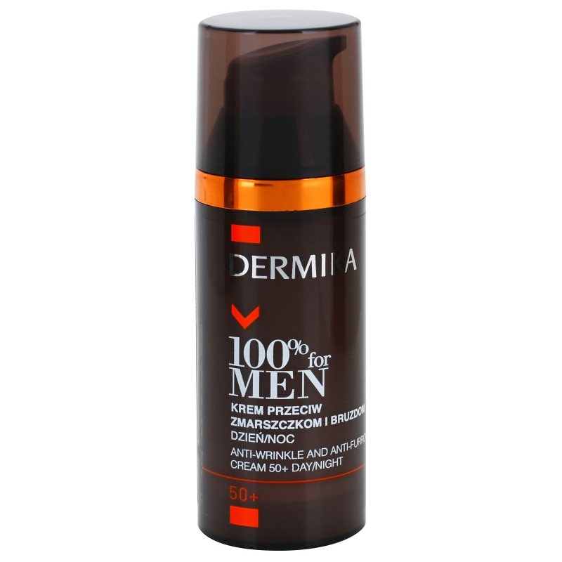 Dermika 100% for Men крем против дълки бръчки 50+ - Грижа за лице - Сравни цени от 1 магазин с безплатна доставка