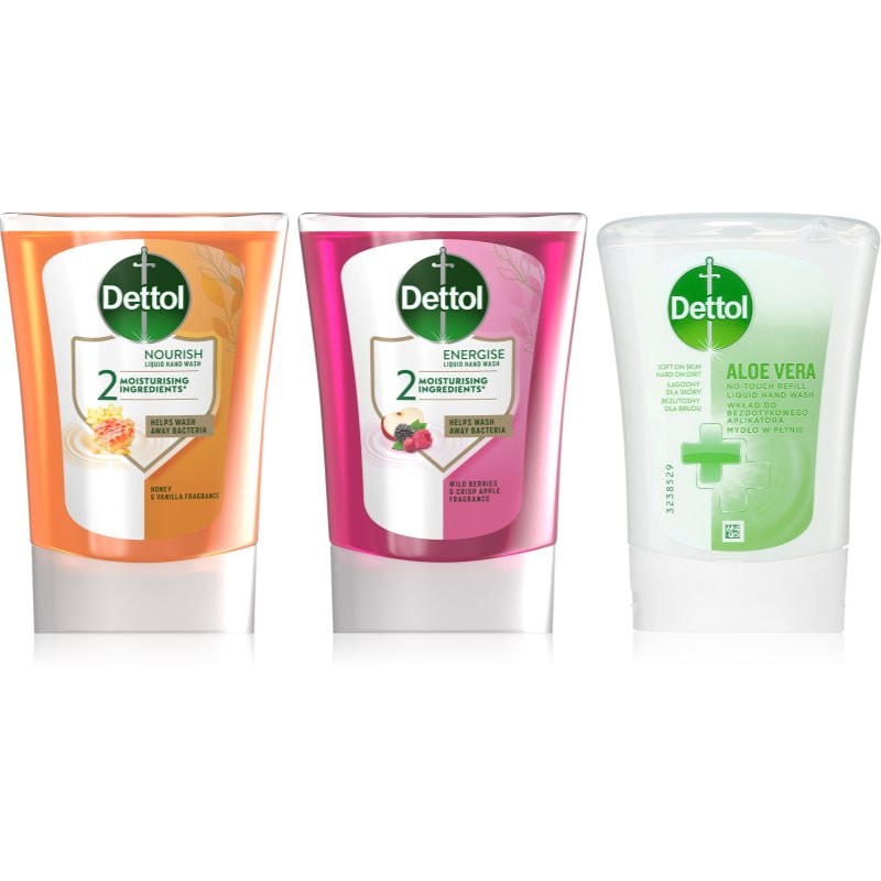 Dettol Wild Berries & Crisp Apple Soft on Skin Antibacterial комплект за ръце - Комплект - Сравни цени от 1 магазин с безплатна доставка