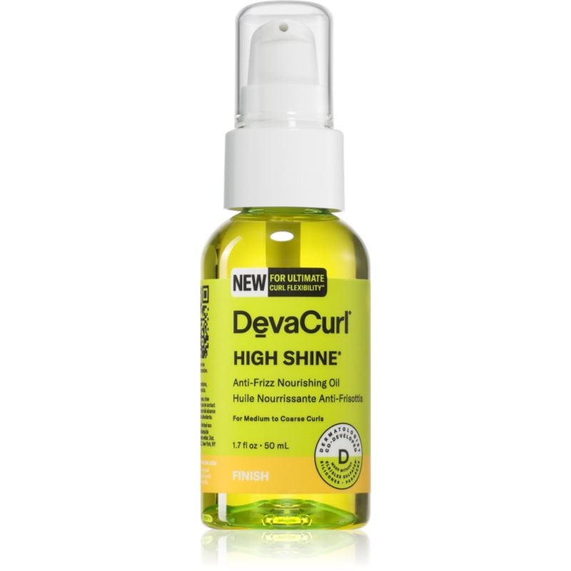 DevaCurl High Shine® подхранващо олио против цъфтене