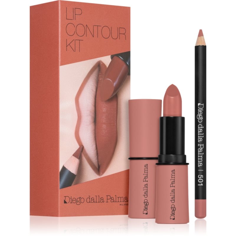 Diego dalla Palma Lip Contour Kit комплект за устни цвят 501 NUDE 5.1 гр. - Комплект - Сравни цени от 1 магазин с безплатна доставка