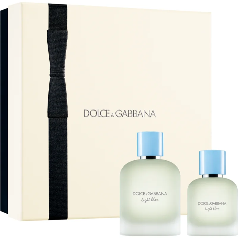 Dolce & Gabbana Light Blue Pour Homme EDT Duo Gift Set NEW подаръчен комплект за мъже