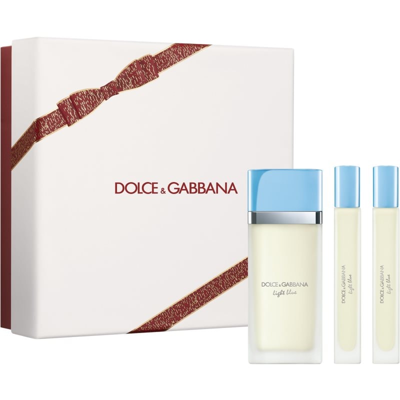 Dolce & Gabbana Dolce & Gabbana Light Blue EDT Mini Trio Gift Set подаръчен комплект за жени - Дамски парфюм - Сравни цени от 1 магазин с безплатна доставка