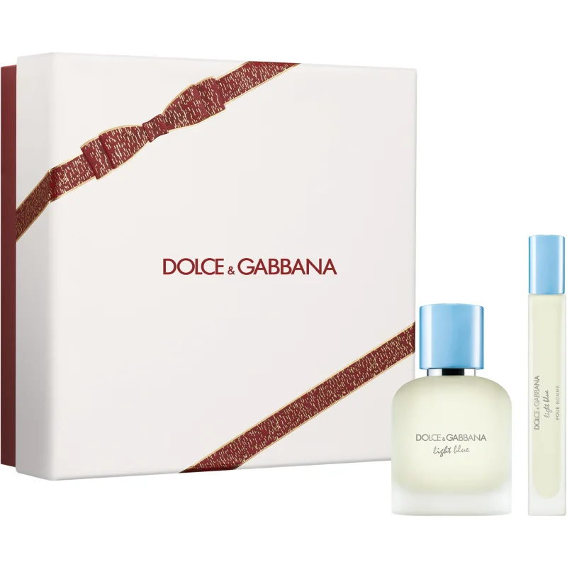 Dolce & Gabbana Light Blue Pour Homme EDT Mini Gift Set подаръчен комплект за мъже - Грижа за тяло - Сравни цени от 1 магазин с безплатна доставка