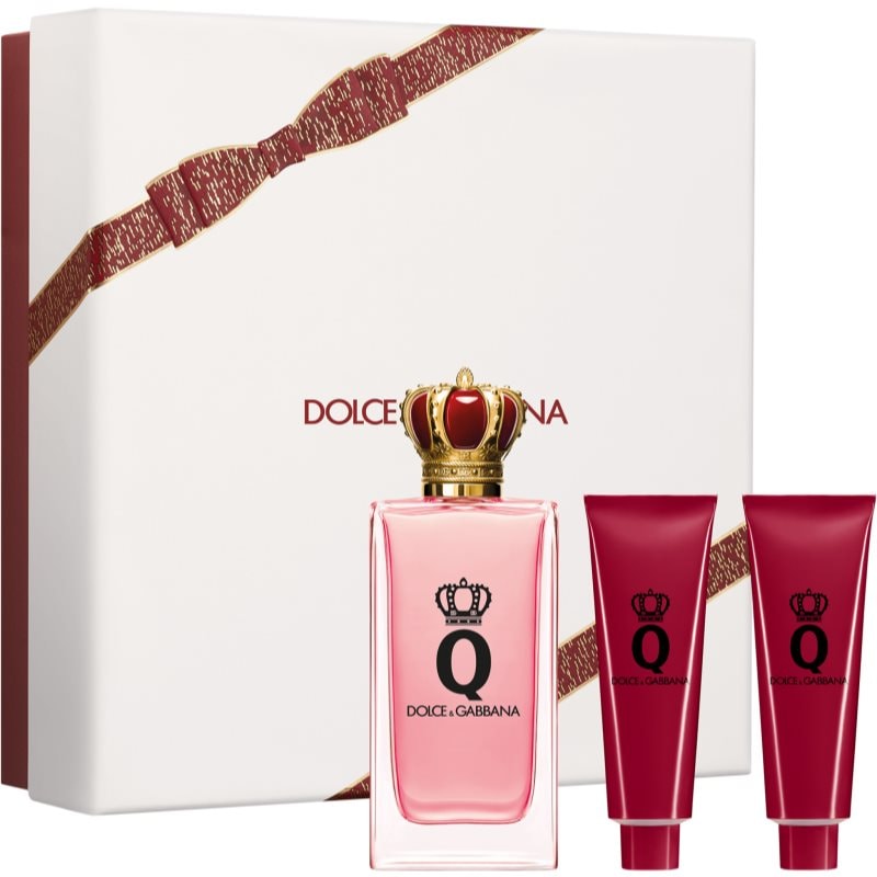 Dolce & Gabbana Q by Dolce & Gabbana EDP Trio Gift Set подаръчен комплект за жени - Грижа за тяло - Сравни цени от 1 магазин с безплатна доставка