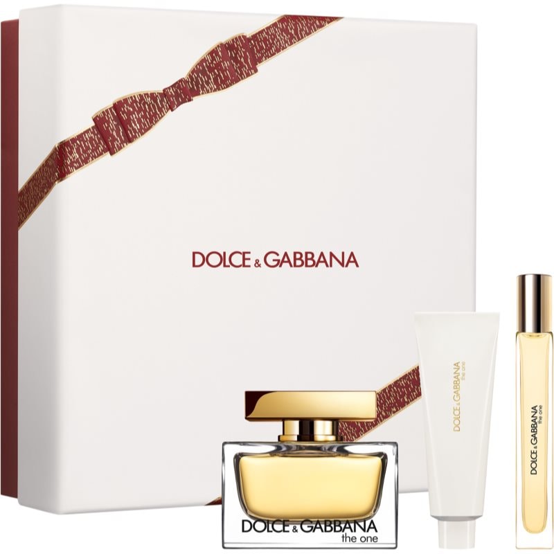 Dolce & Gabbana The One EDP Trio Gift Set подаръчен комплект за жени - Грижа за тяло - Сравни цени от 1 магазин с безплатна доставка
